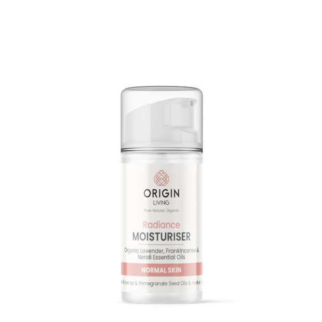 Radiance moisturiser Natural moisturiser for normal radiant skin.