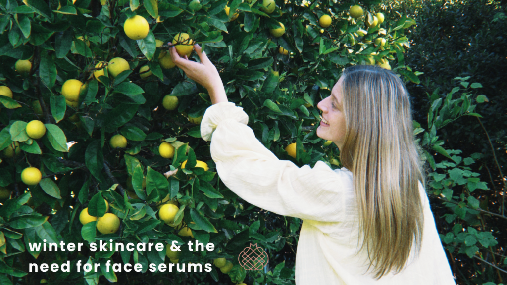 blog post, face serums for dry winter skin